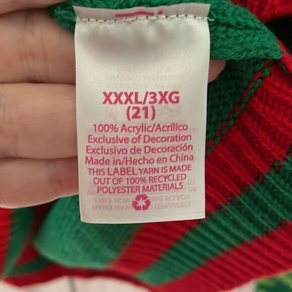 NOT ANOTHER UGLY SWEATER holiday sweater size XXXL - Picture 6 of 7